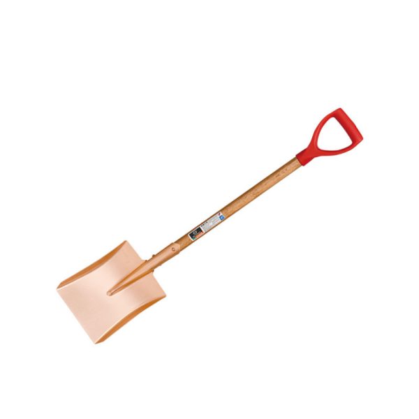 No.3 Shovel, Square with D type wooden handle