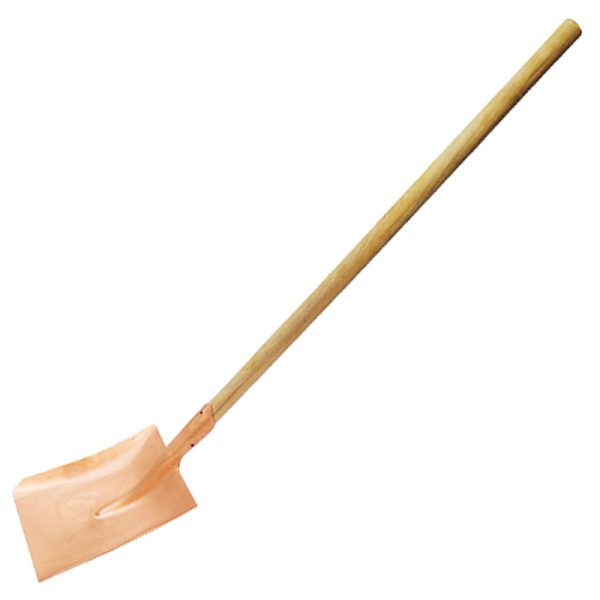 Shovel, Square With Wooden Handle